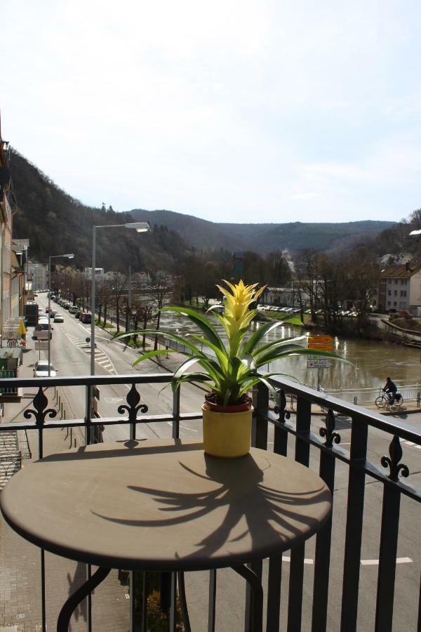 Appartamento Logierhaus Stadt Lyon Bad Ems Esterno foto